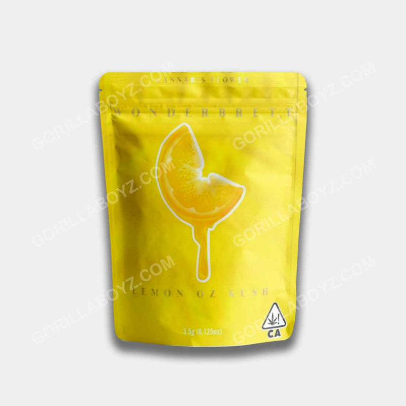 lemon OG mylar bags
