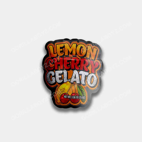 Lemon Cherry Gelato 3D Mylar bags 3.5 grams