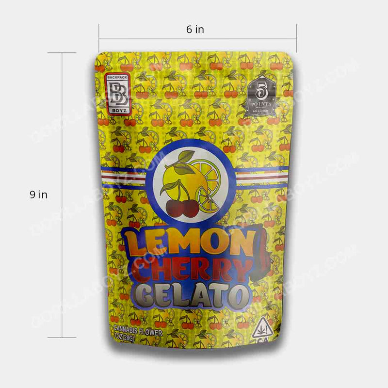 Lemon Cherry Gelato 1 oz mylar bags