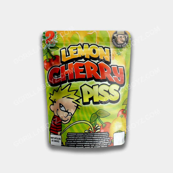 Lemon Cherry Piss mylar bags