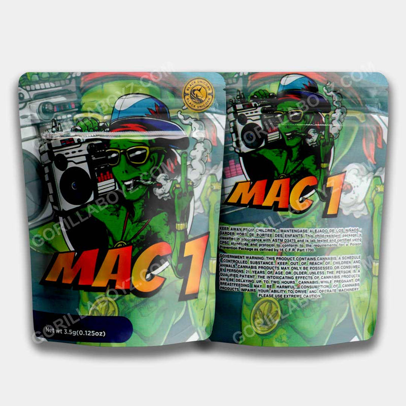 Mac 1 mylar bags