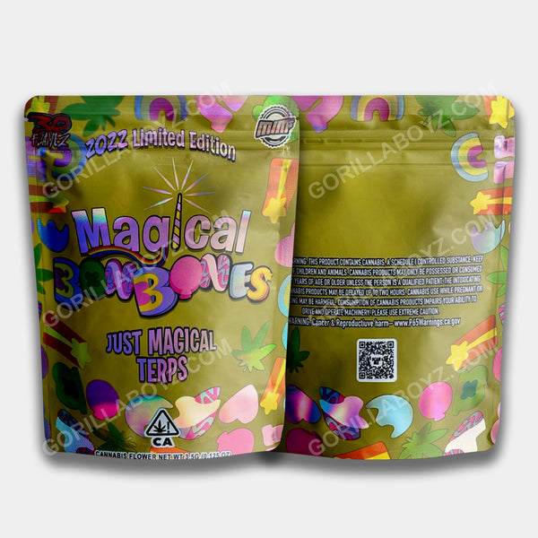 Magical Bonbones mylar bags 3.5 grams