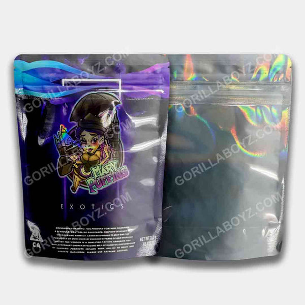Mary Puffins mylar bags 3.5 grams