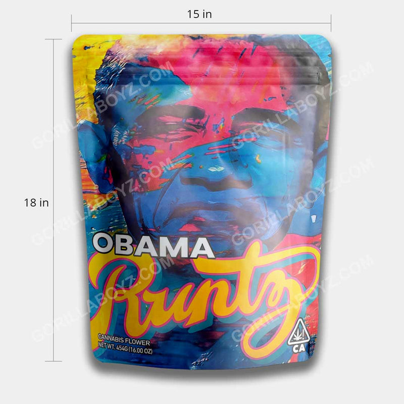 Obama Runtz 1 pound mylar bags