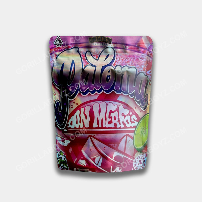 Paloma 3.5 grams mylar bags