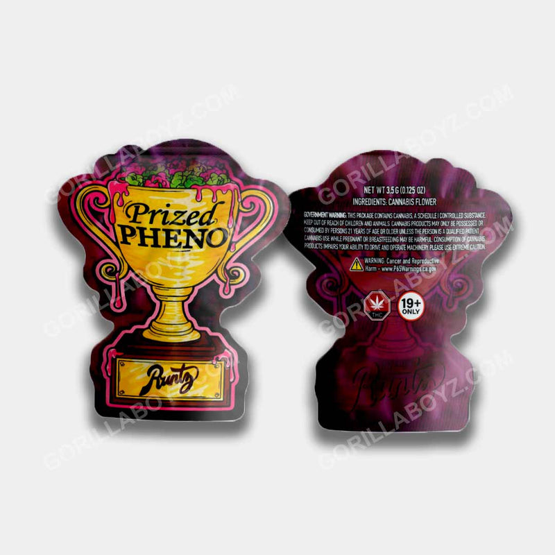 Prized Pheno 3D mylar bags 3.5 grams
