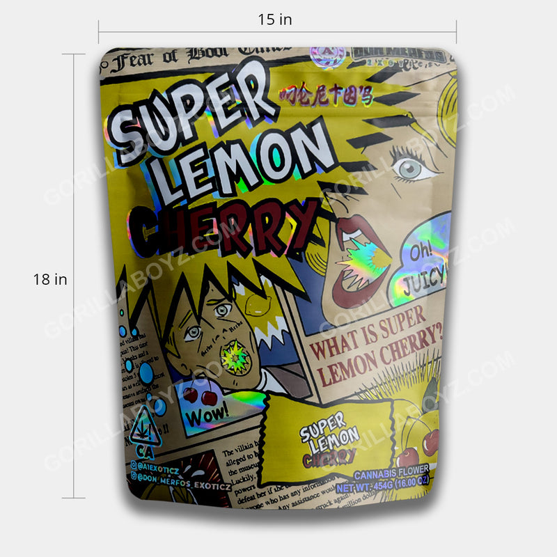 Super Lemon Cherry mylar bags 1 pound
