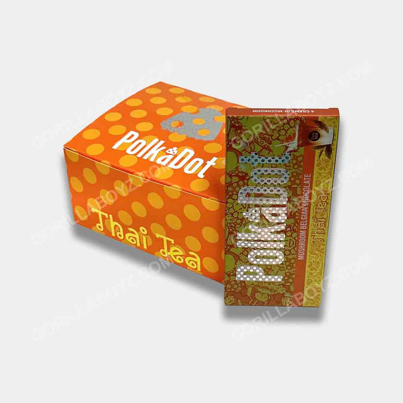Thai Tea Polka Dot 4 grams shrooms packaging
