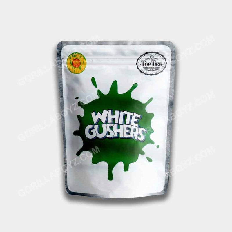white gushers mylar bags 3.5 grams
